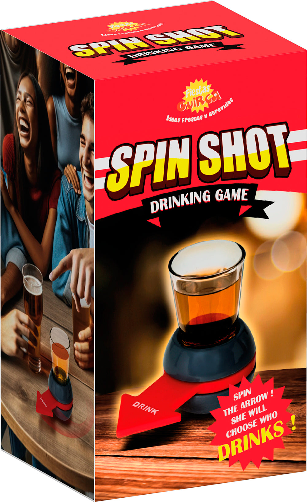 GP31524 – Bierparty Trinkspiel Karneval – Farbe: Mehrfarbig