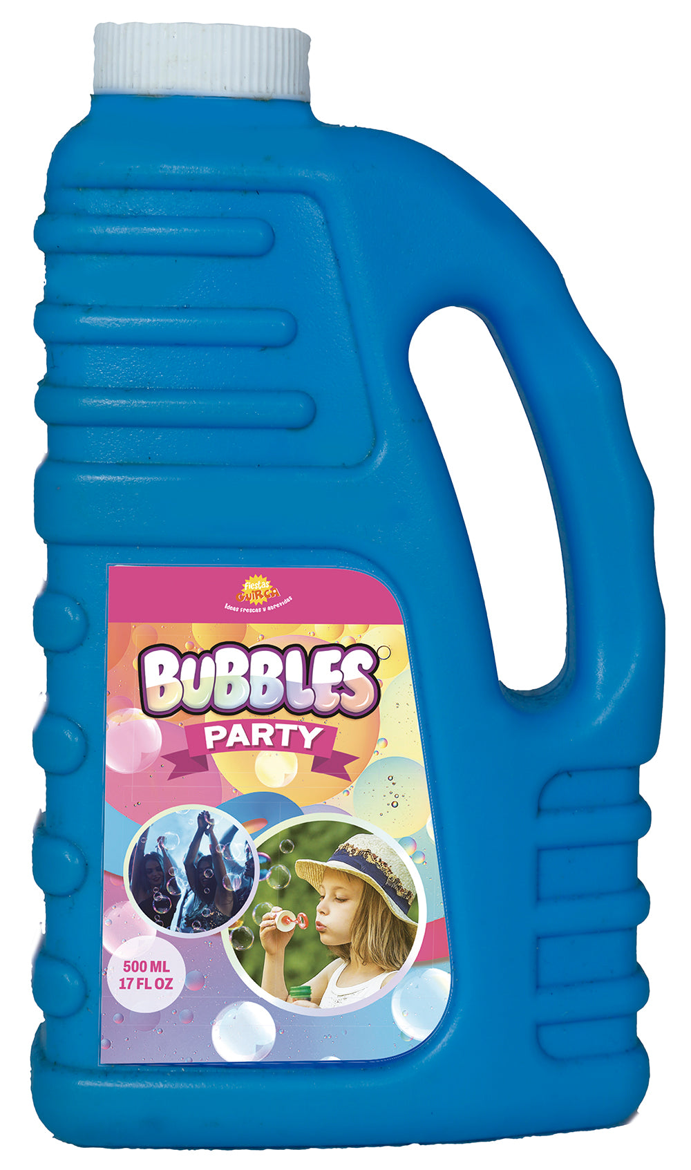 GP31526 – Disco Party Seifenblasen Flüssigkeit 500 ml – Farbe: Mehrfarbig
