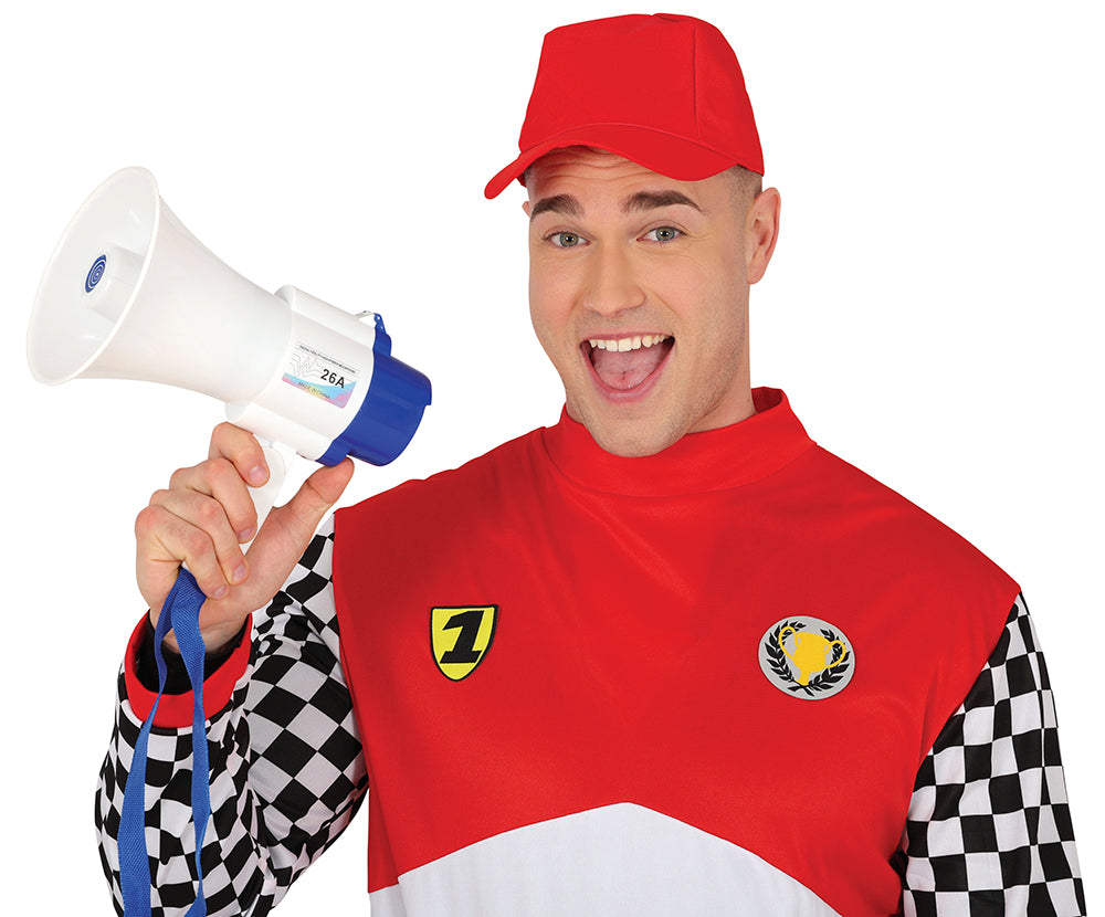 GP31536 – Karneval Megafon Lautstark Event – Farbe: Weiß