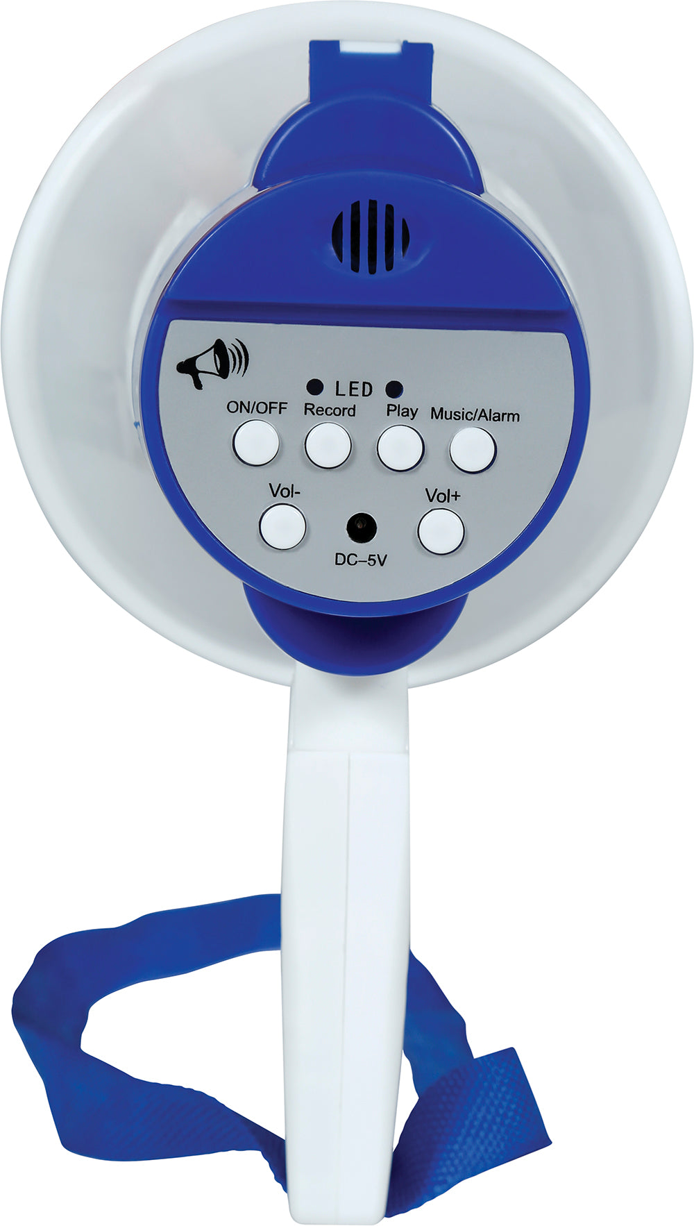 GP31536 – Karneval Megafon Lautstark Event – Farbe: Weiß