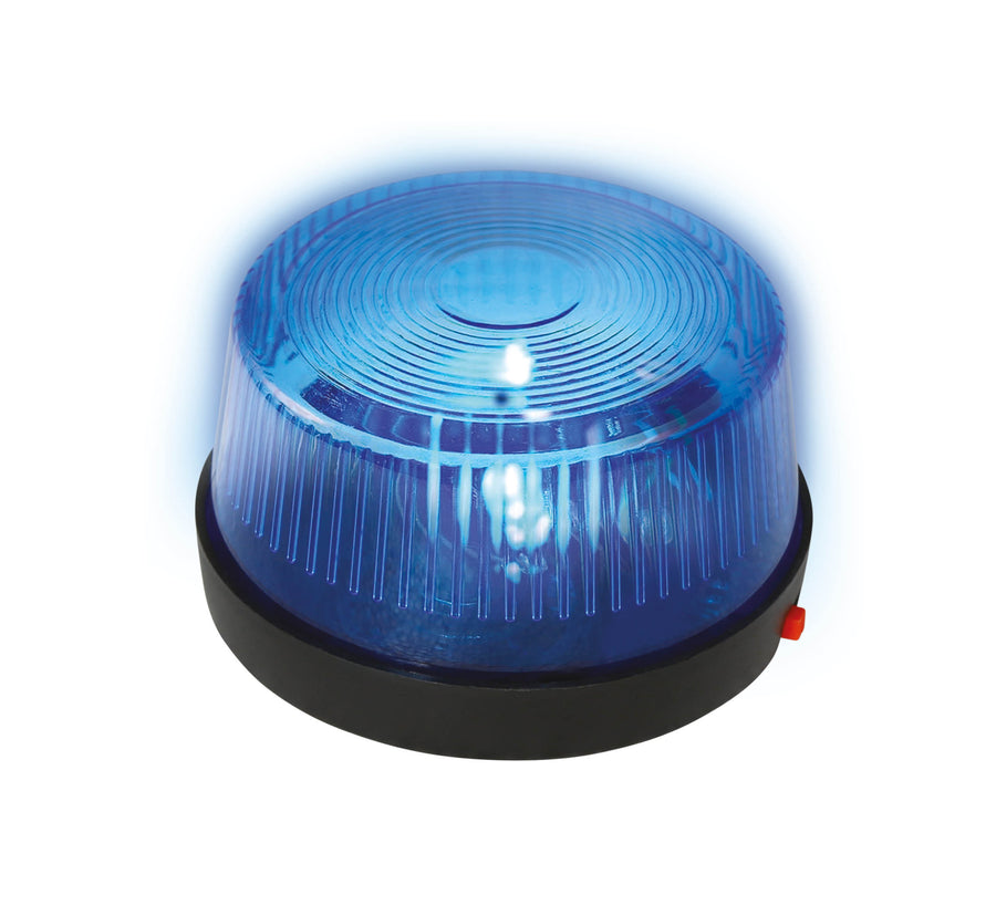 Polizei Blaulicht 5 x 7 cm leuchtend