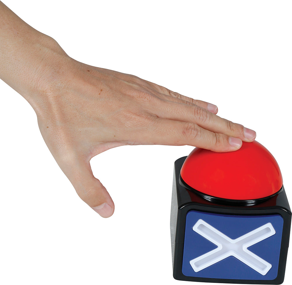 GP31539 – Spieleabend Buzzer Roter Knopf – Farbe: Schwarz