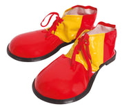 Clown Schuhe für Erwachsene 35 cm rot gelb, Bild 1
