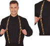 GP31805 – Silvester Feier Hosenträger Neujahr Party – Farbe: Schwarz