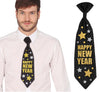 GP31807 – Silvesterparty Festliche Krawatte Highlights – Farbe: Schwarz
