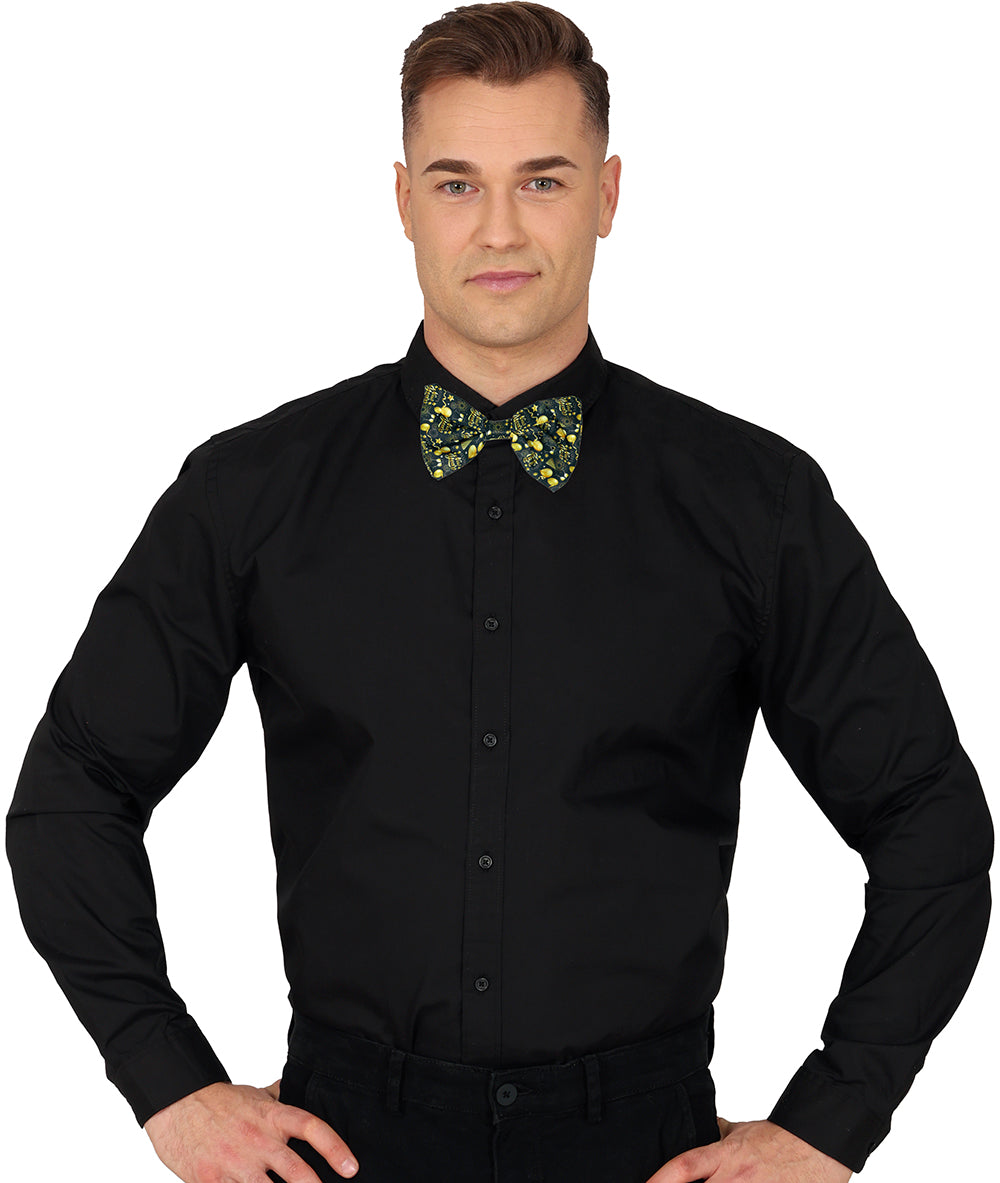 GP31808 – Silvester Fliege Neujahrsfeier Accessoire – Farbe: Schwarz