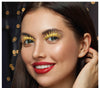 GP31827 – Silvester Glamour Wimpern Gold Funkel Glanz – Farbe: Gold