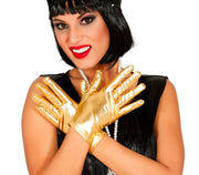 Glanz Handschuhe für Damen 22 cm Lackoptik, Bild 8