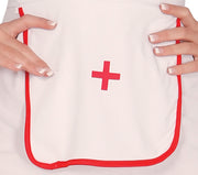 Krankenschwester Kostüm für Damen mit Haube, Bild 6