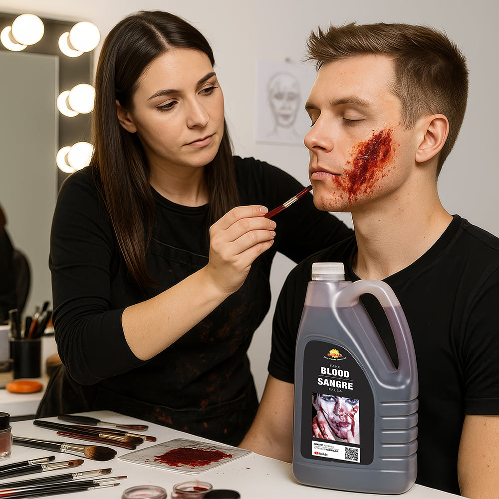GP15650 – Kunstblut 1 l abwaschbar – Farbe: Rot