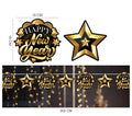 Happy New Year Girlande 300 cm Silvester Deko
