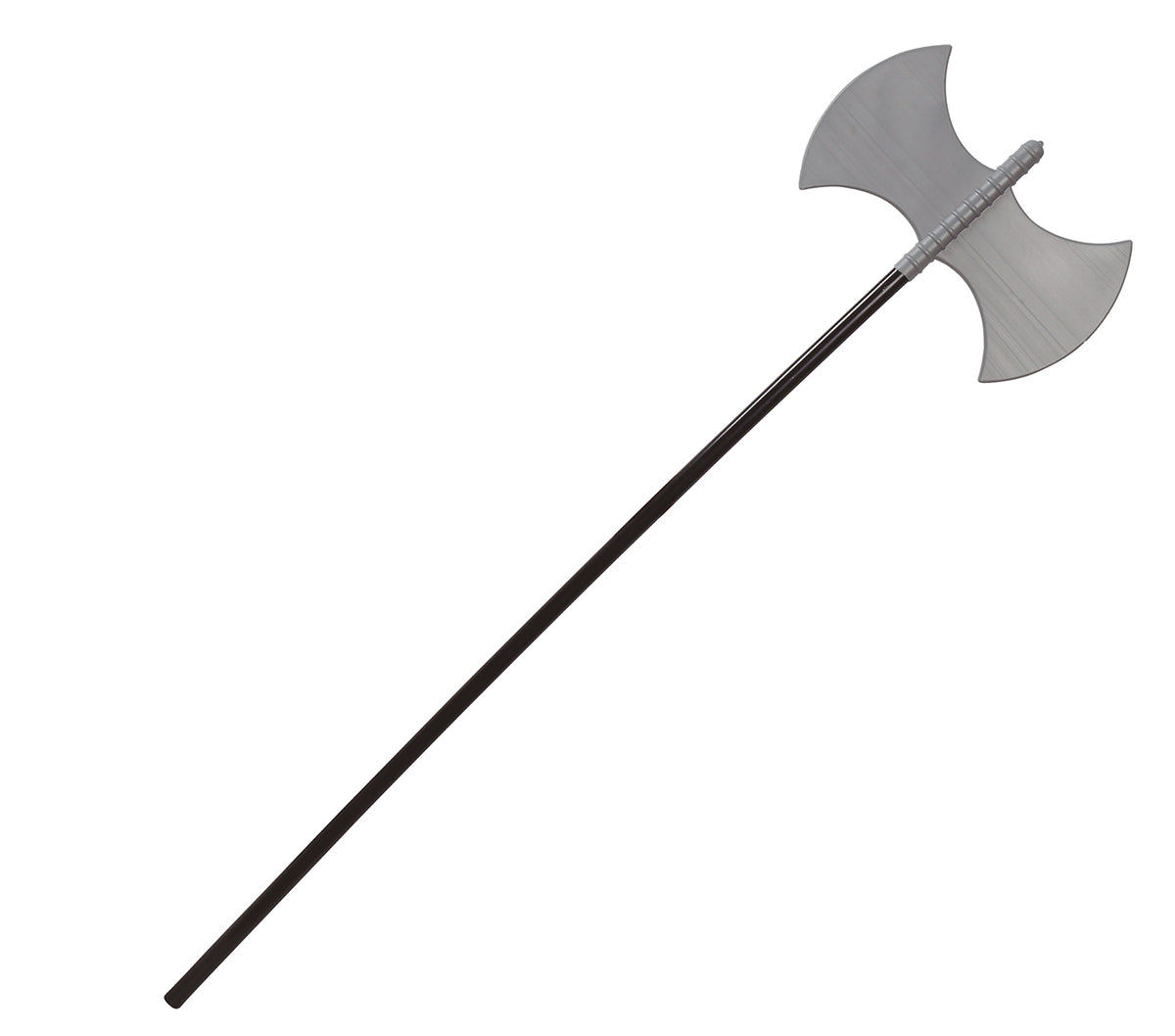 GP16610 – Henker Doppelaxt für Erwachsene 120 cm – Farbe: Silber