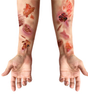 Horror Tattoos für Erwachsene 30 x 13 cm, Bild 26