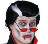 GP4229 – Vampir Halloween Perücke Grusel Party – Farbe: Schwarz