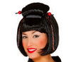 GP4272 – Asiatischer Stil Karnevalsperücke – Farbe: Schwarz