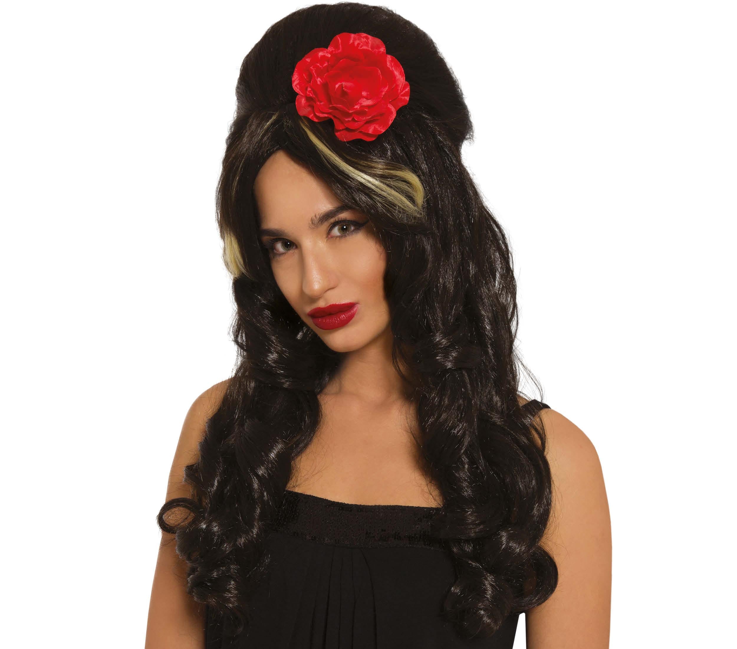 GP4276 – Rock Diva Karneval Haarstyling – Farbe: Schwarz