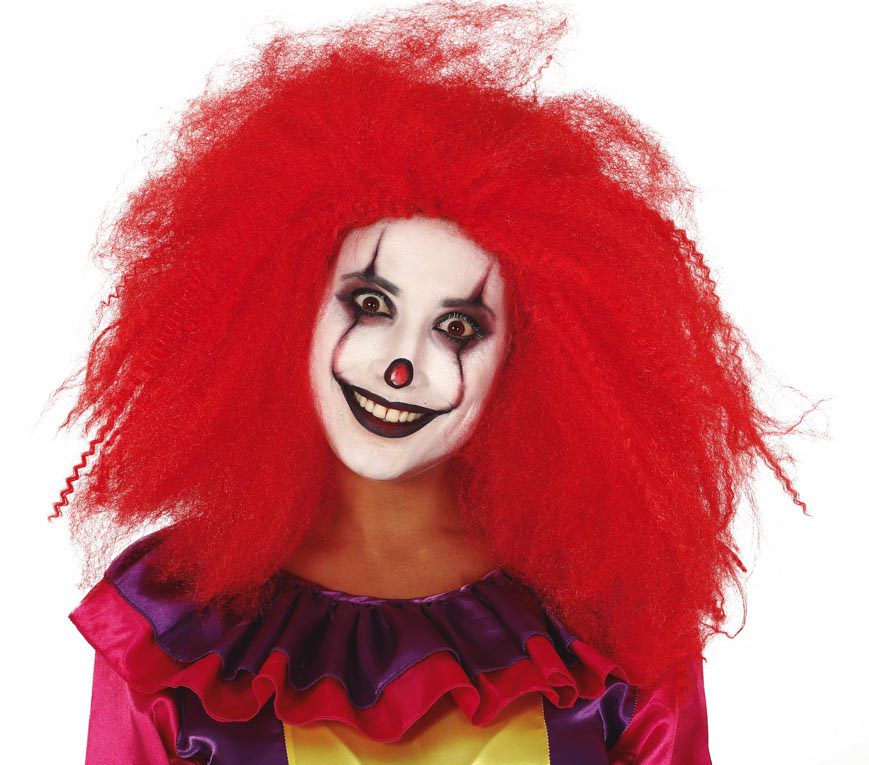 GP4298 – Clown Wig Kostümparty Halloween – Farbe: Rot