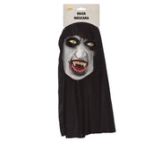 Latex Horror Nonnen Maske für Erwachsene, Bild 3