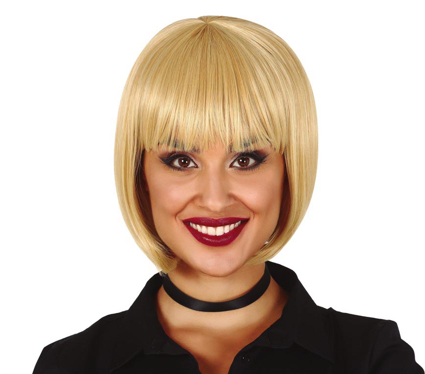 GP4431 – Twenties Bob Perücke Blond Braun Karneval – Farbe: Gelb