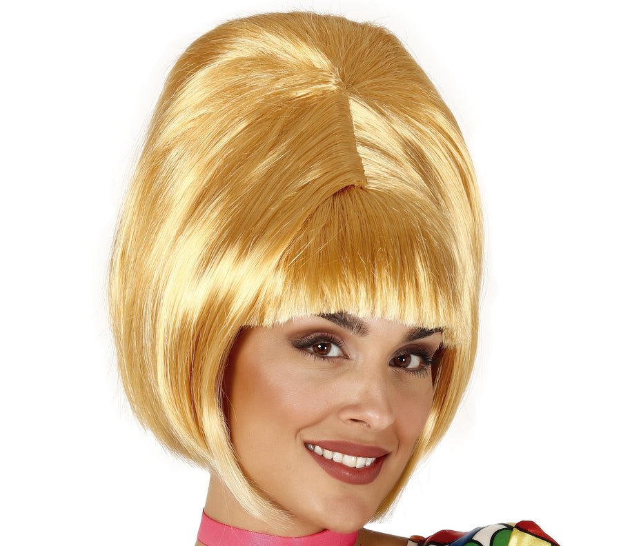 Jazz 60s Hochsteckfrisur Wig Blonde