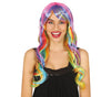 GP4635 – Clown Karneval Bunter Haarzauber Kostüm – Farbe: Mehrfarbig