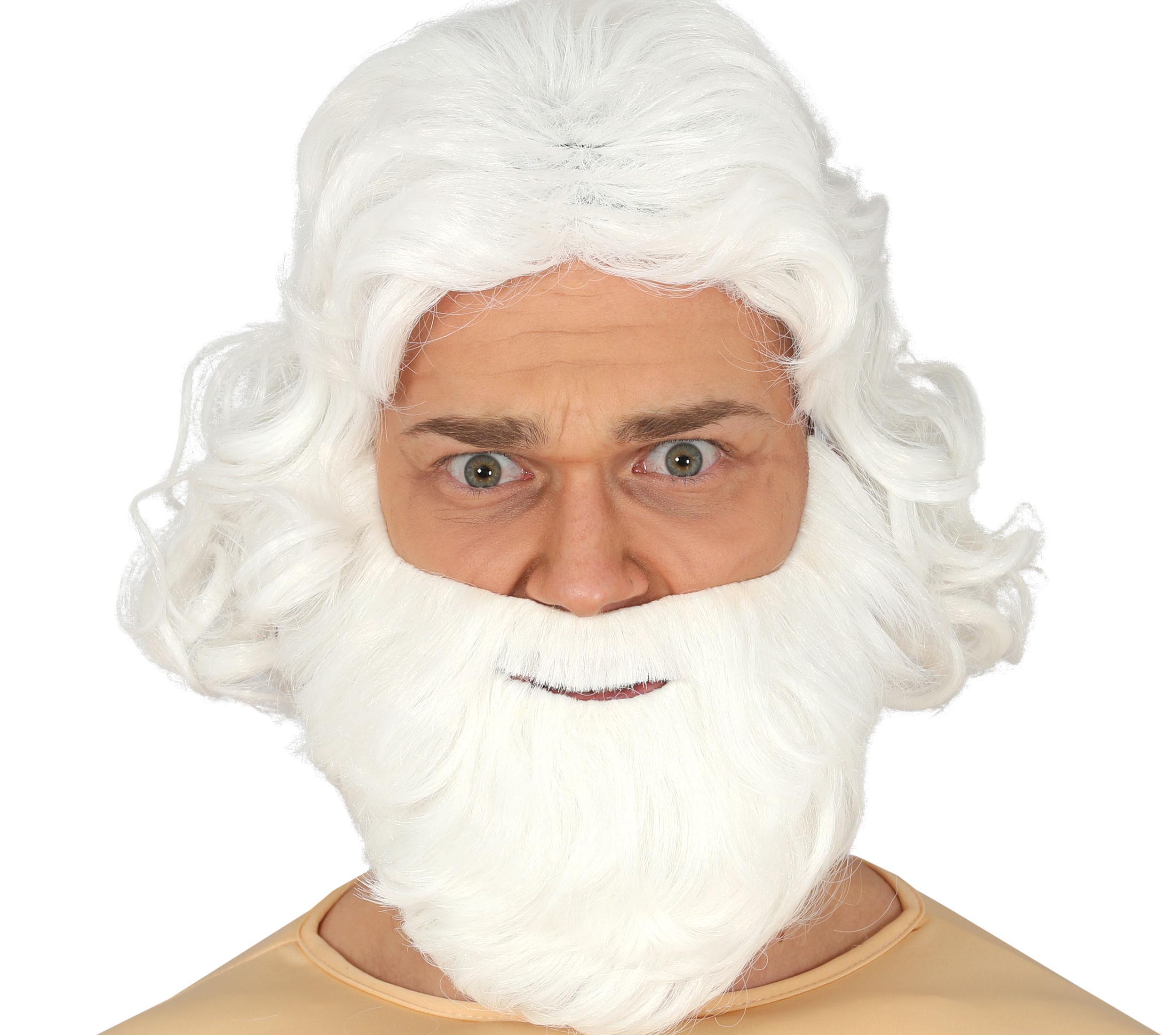 GP4645 – Römer Griechen Weißer Bart Nikolaus – Farbe: Weiß