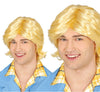 GP4656 – 70s Disco Star Perücke Retro Blond – Farbe: Gelb