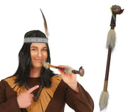 Indianer Friedenspfeife für Erwachsene 44 cm, Bild 1