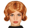 GP48033 – Retro Glamour Perücke Kupfer – Farbe: Braun