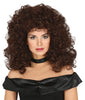 GP48036 – Disco Nostalgie 80s Braun Lockig – Farbe: Braun