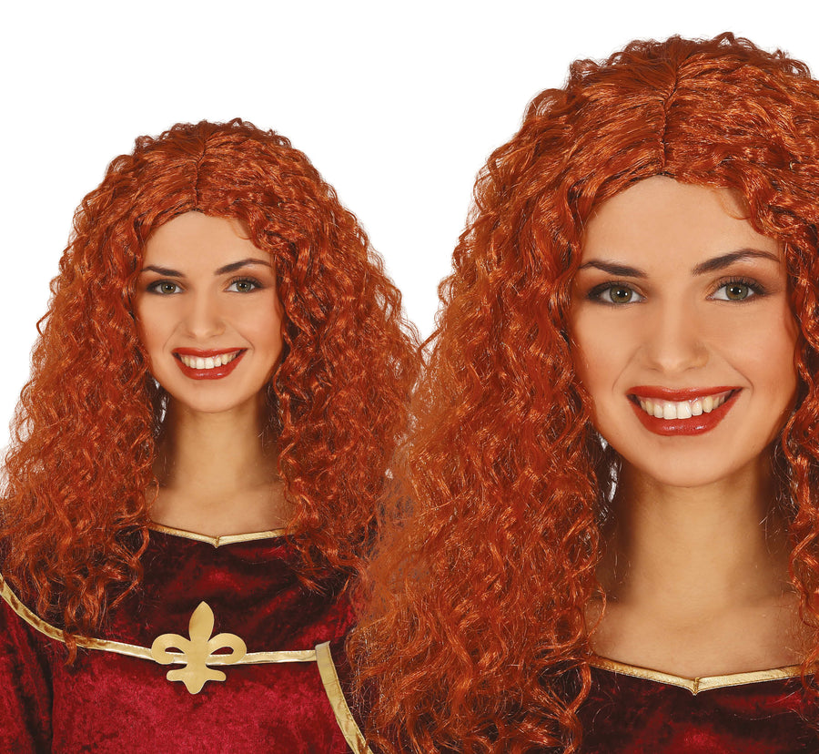 GP48041 – Mittelalterliche Prinzessin Rot Haarig – Farbe: Rot, Ansicht 2