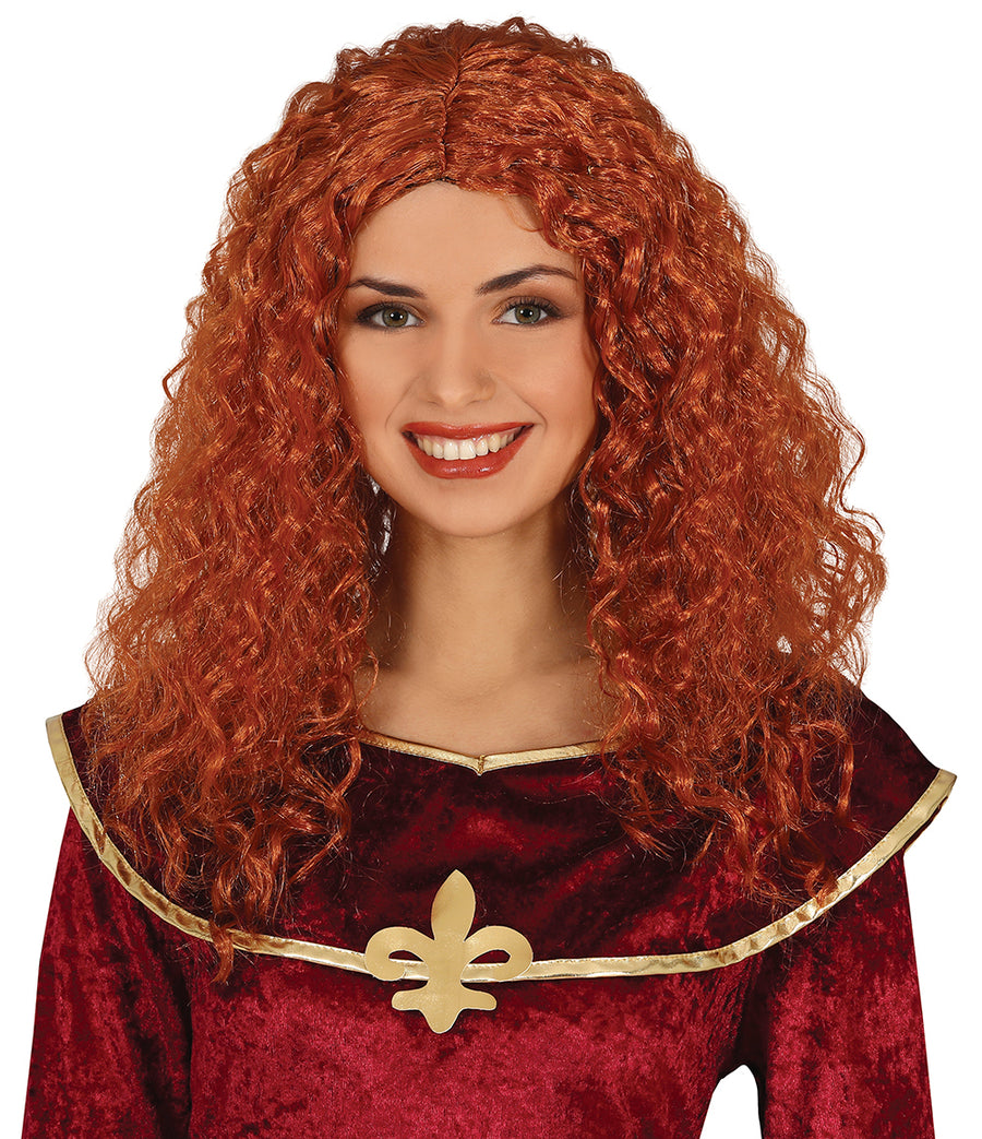 Mittelalterliche Prinzessin Rot Haarig