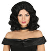 GP48044 – 90's Glamour Schwarz Gewellte Party – Farbe: Schwarz
