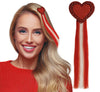 GP48162 – Herzaccessoire Karneval Kopfschmuck – Farbe: Rot / Weiß