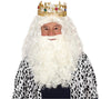 GP4863 – Weihnachten Nikolaus Königliches Bart Set – Farbe: Weiß