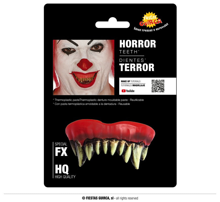Monster Zähne für Erwachsene Horrorgebiss