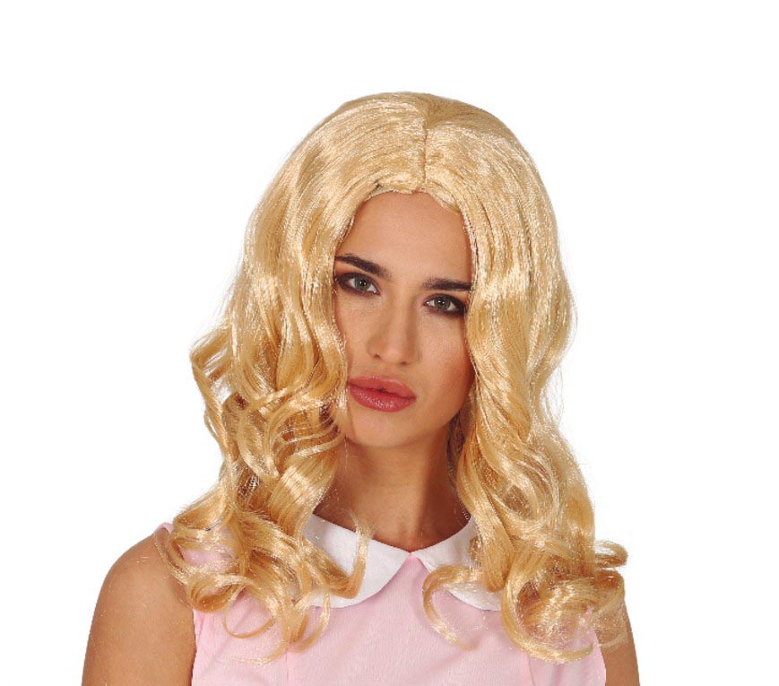 Film Halloween Blonde Locken Perücke