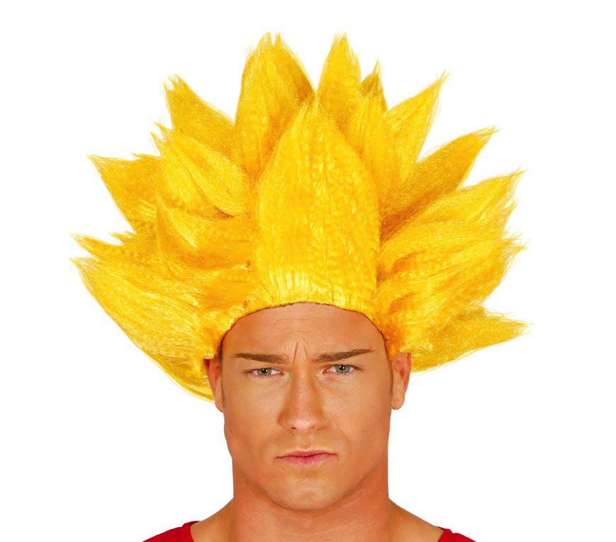 GP4969 – Ninja Abenteuer Haar Anime Manga Cosplay – Farbe: Gelb