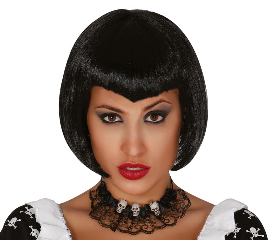 GP4973 – Vampir Bob Frisur Vintage 20er Jahre – Farbe: Schwarz