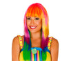 GP4981 – Regenbogen Clown Karneval Haarpracht – Farbe: Mehrfarbig