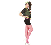Neon Netzstrumpfhose für Damen 80er Jahre, Bild 5