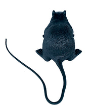 Latex Ratte 15 cm schwarz Halloween, Bild 7