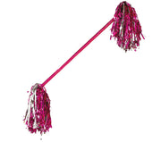 Majorette Stab für Damen mit Lametta Pompons, Bild 3