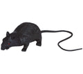 Latex Ratte 15 cm schwarz Halloween