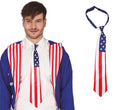 USA Krawatte für Herren Amerika Flagge