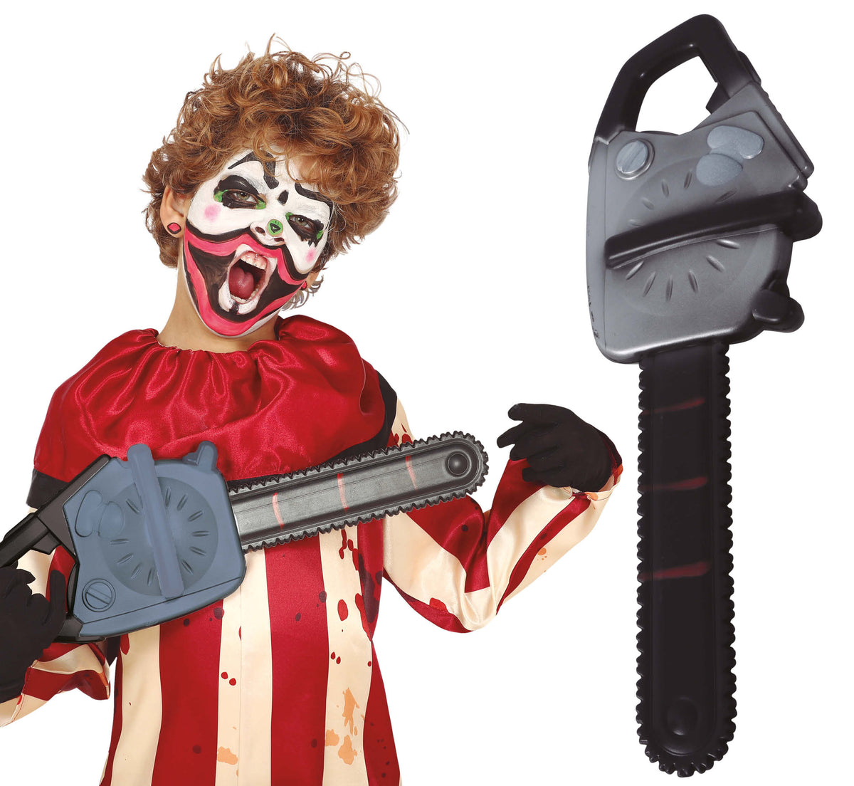 GP17716 – Kettensäge Attrappe für Kinder 44 cm – Farbe: Grau