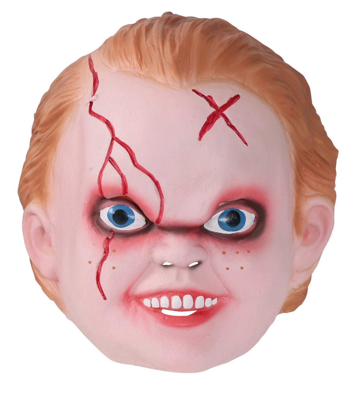 GP2951 – Latex Horrorpuppe Maske für Erwachsene – Farbe: Beige