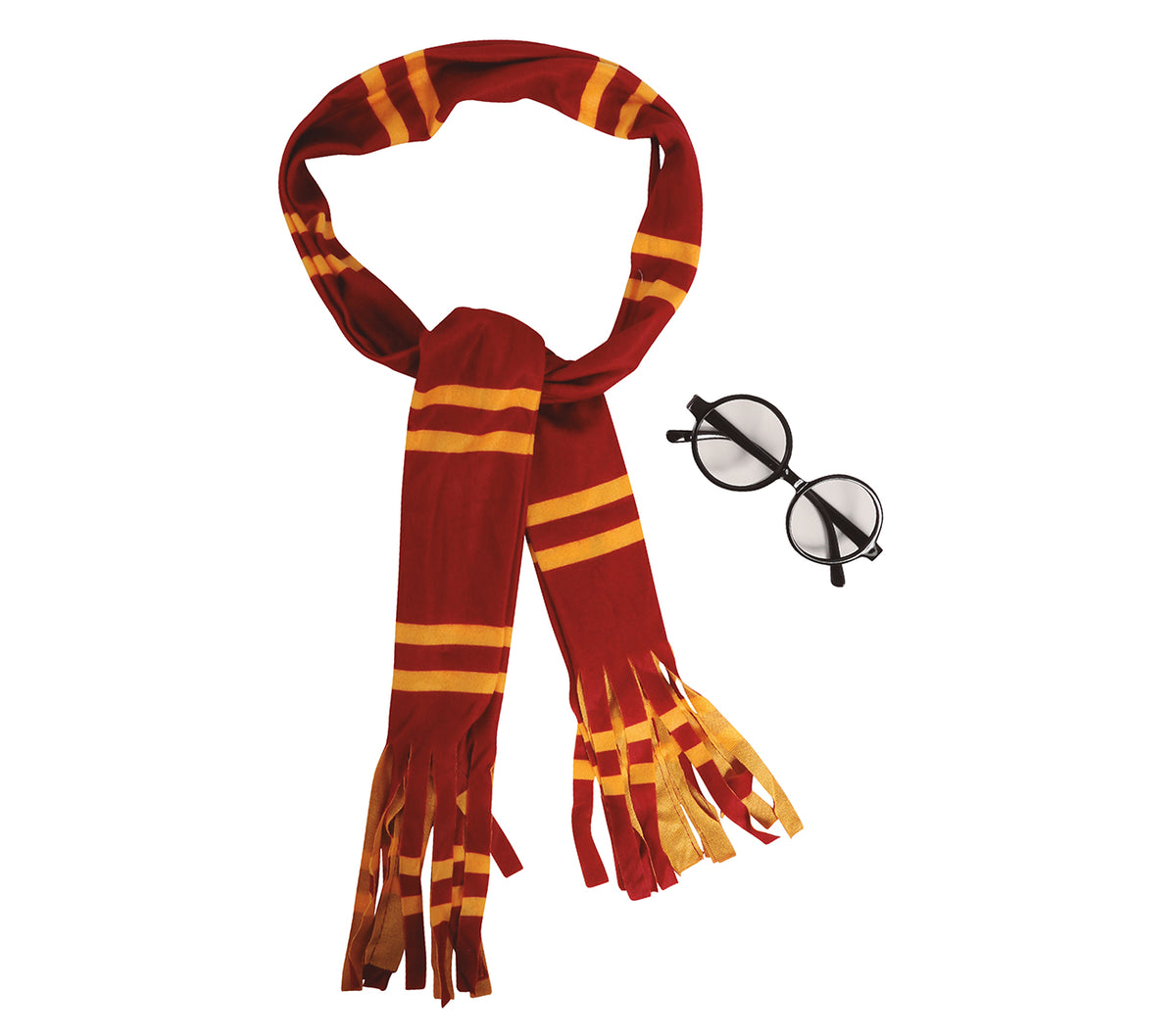 GP18795 – Zauberschüler Set für Herren Schal 145 cm – Farbe: Rot