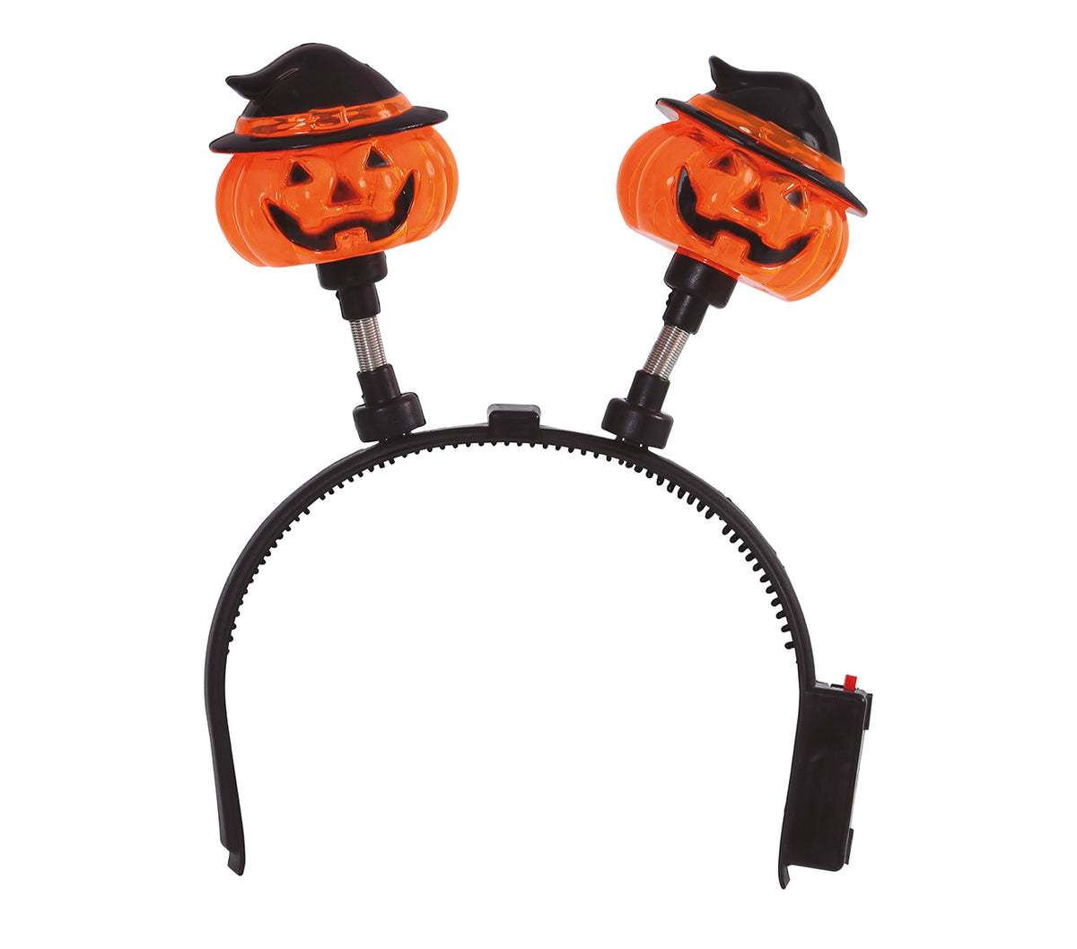 GP26696 – Halloween Haarreif für Erwachsene mit Licht – Farbe: Schwarz