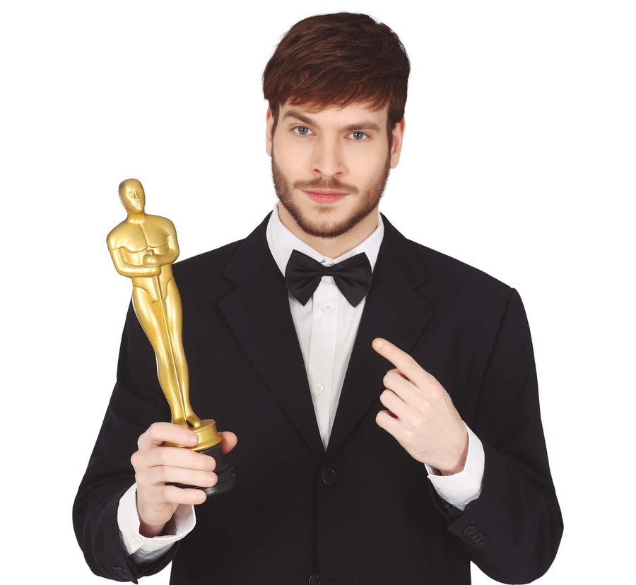 GP18874 – Filmpreis Trophäe gold Award Statue – Farbe: Gold, Ansicht 2